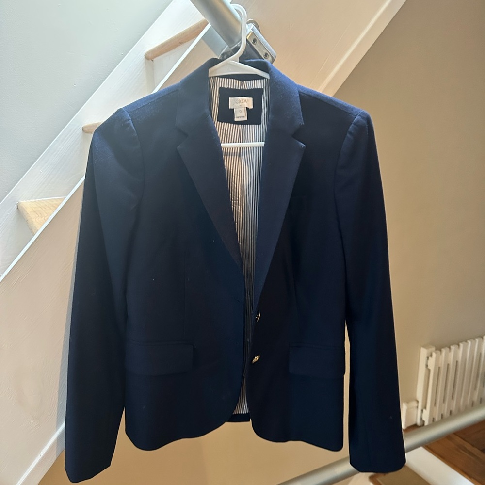 Navy jcrew women’s blazer